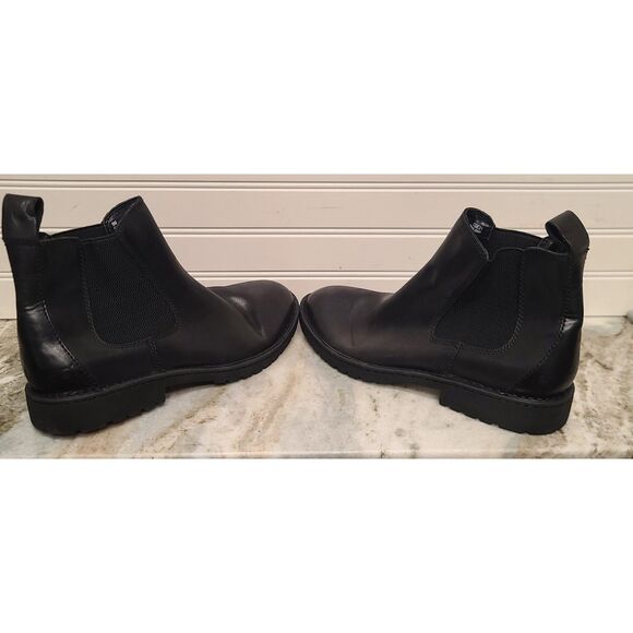 Born Mens Julian Chelsea Boots Black Leather Size 9 NEW main image 5